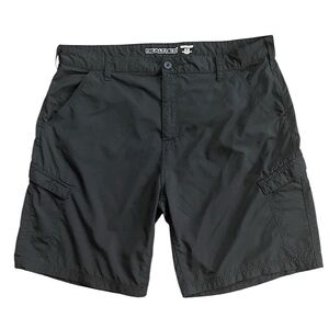 Realtree | Ripstop Nylon Lightweight Chino Cargo Shorts | Black | Size 40